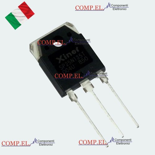 Sp25n135t igbt 1350v - n-ch-d,