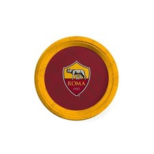 Piatti Roma Calcio 18 cm 8pz