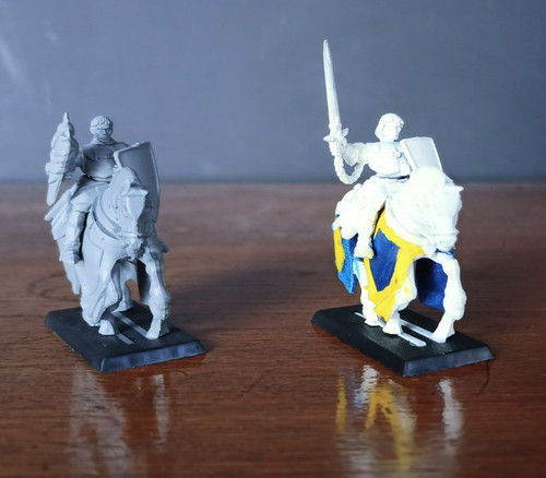 Warhammer bretonian knights - warhammer,