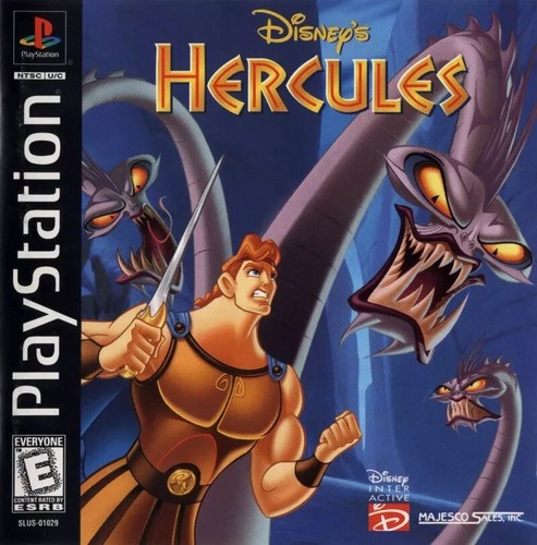 Disney hercules ps1 front - hercules,