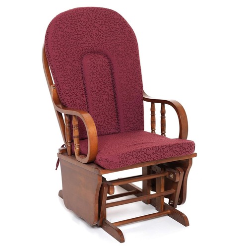 Poltrona dondolo legno douglas - poltrona,