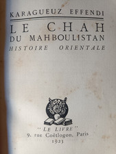 Morgan Karagueuz Effendi Le