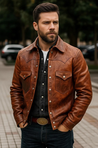Giacca camicia moto - , uomo