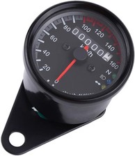 Contachilometri meccanico 60mm nero k=1,4 moto giapponesi caferacer HONDA YAMAHA