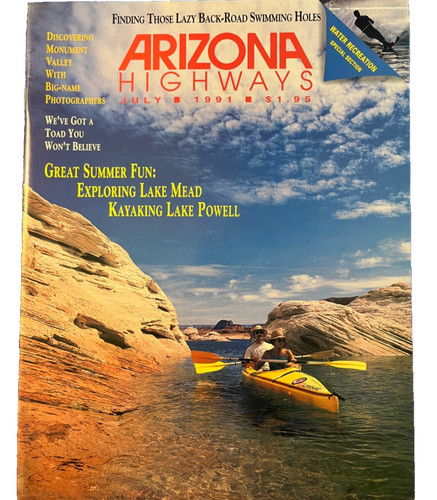 Arizona highways july 1991 - highways,