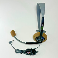 CUFFIE XBOX 360 ORIGINALI MICROSOFT Audio Microfono Auricolare Headset UFFICIALI