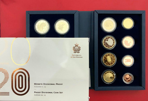 Serie proof 2020 san marino - ,