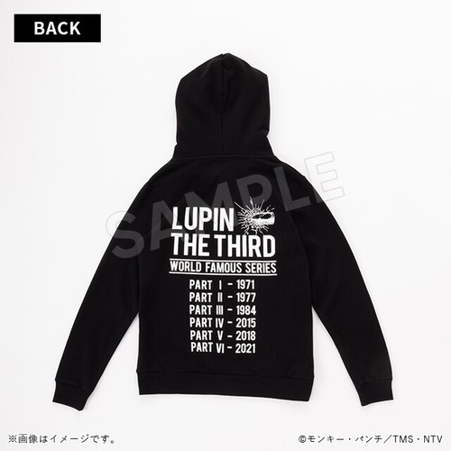 Felpa con cappuccio lupin iii - con,