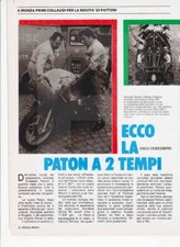 advertising Pubblicità-MOTO PATON 500 2 T. 1976 MAXIMOTO MOTOITALIANE GP EPOCA 