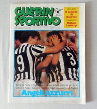 GUERIN SPORTIVO 1983 n°39  - Juventus  COVER -  k3