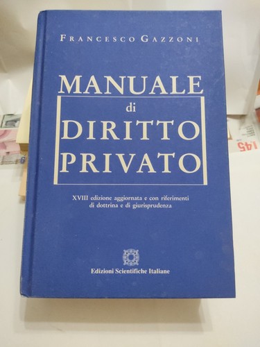 Manuale diritto privato - manuale,