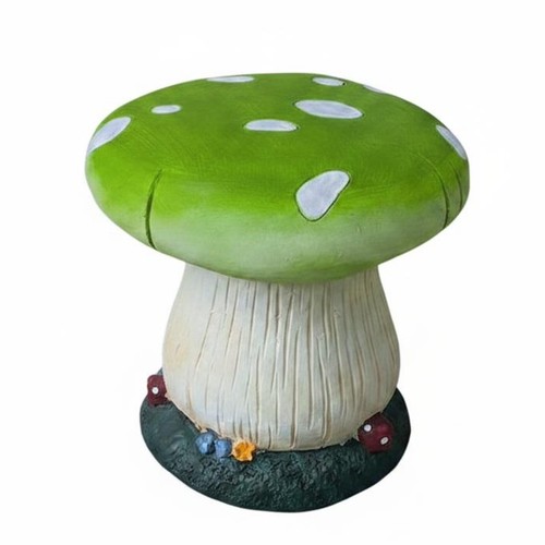 Sgabello fungo resina - sgabello,