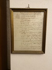 Antico Manoscritto Regno delle