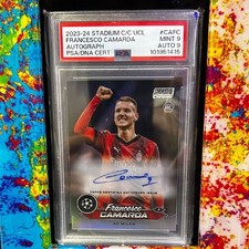 Topps Stadium Club Chrome 23/24 - Francesco Camarda Rookie RC Auto PSA 9 Auto 9