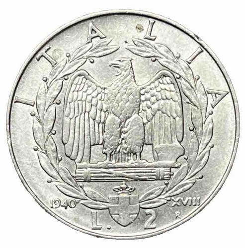 Lire 1940 xviii amagnetica - 2,