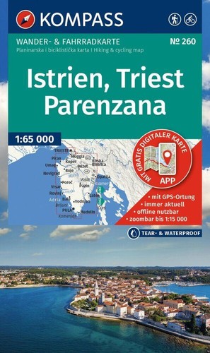 Kompass wanderkarte 260 - kompass,