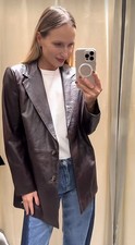 ZARA GIACCA BLAZER CAPPOTTO