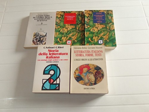 Letteratura italiana lotto di - letteratura,