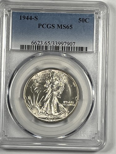 1944 mezzo dollaro walking - 1944-s,