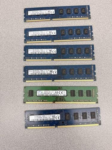 6x8gb ram ddr3 pc3l 12800u - 6x8gb,