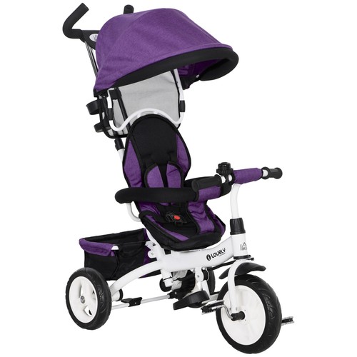 Homcom triciclo per - per, bambini