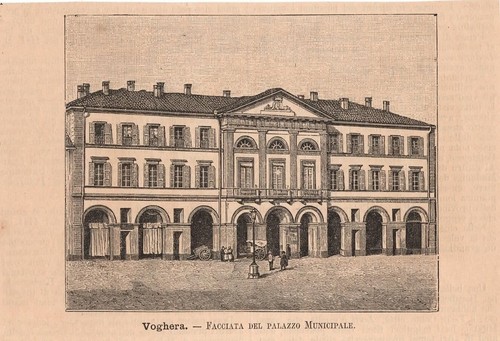 Voghera palazzo comunale - comunale, pavia