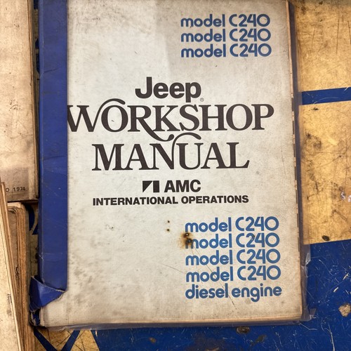 Manuale officina jeep - officina, c240