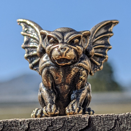 Statuina miniatura gargoyle - statuina, in