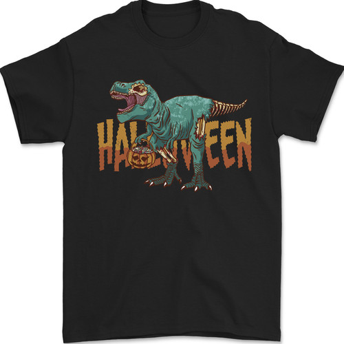 Rex halloween dinosauro - t-,