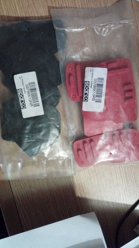 Kit gomme pedaliera sparco - pedaliera,