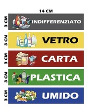 5 ADESIVI PVC DIFFERENZIATA