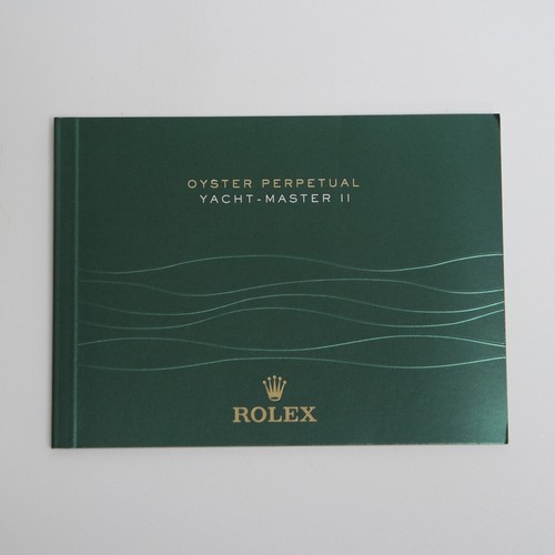 Rolex yatch master booklet - yatch-master, ii