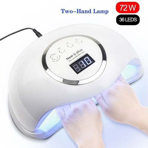 Lampada led 72w asciuga - uv,