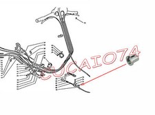 BOCCOLA CAVO FRENO ANTERIORE