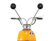 Specchio BGM rotondo, nero per