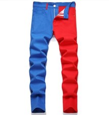 Pantalone jeans denim uomo blu