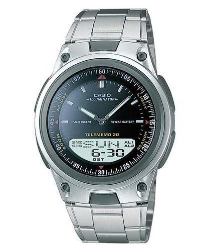 Casio 80d orologio - aw-80d-1a, batt