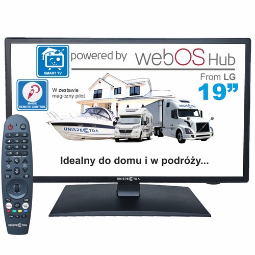 Televisore led - televisore, 19"