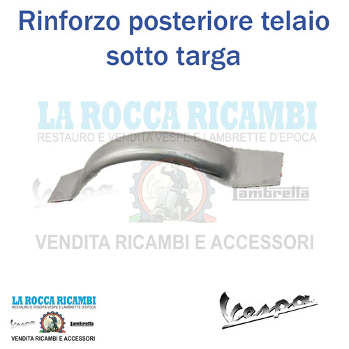 Rinforzo sotto targa vespa - sotto,