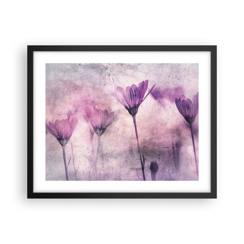 Poster 50x40cm fiori - fiori, rosa