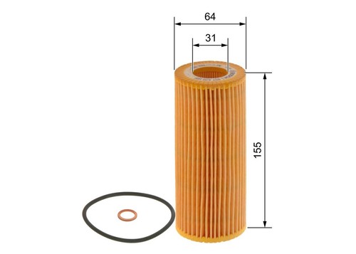 Filtro olio bmw 7 - olio, 1