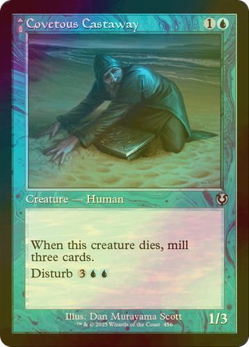 Mtg covetous castaway telaio - mtg,