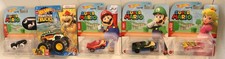 Hot Wheels Super Mario Personaggio Auto e Monster Truck Mario Luigi Bowser Pesca