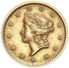 USA 1 dollaro 1853 testa di