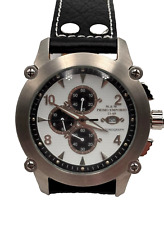 OROLOGIo m&m primo emporio CHRONO MIYOTA  OS10 ACCIAIO PELLE OFFERTA!!!!