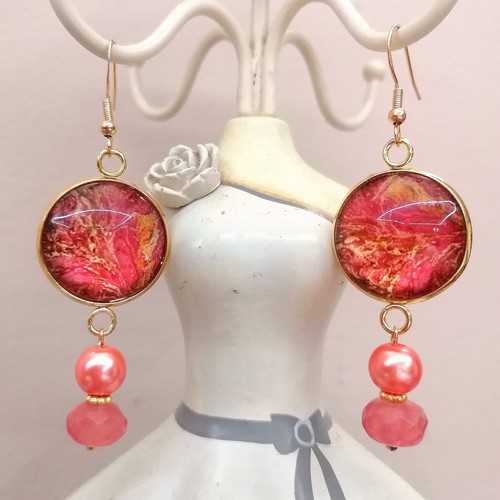 Orecchini argento 925 - 925, cabochon