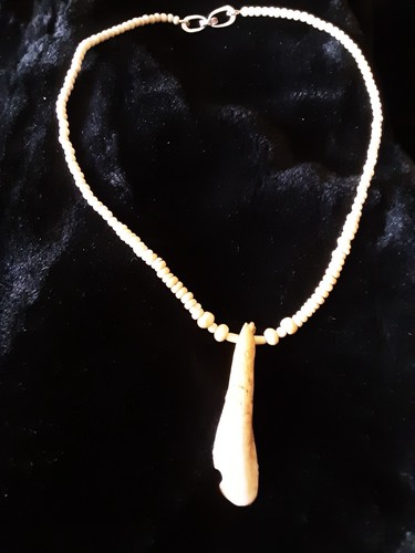 Collana dente amuleto del 900 - collana, del'900