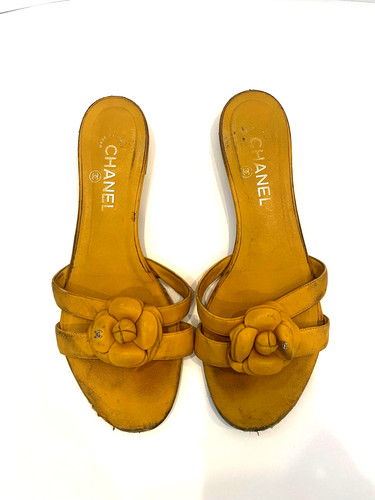 Sandali slip chanel camelia - sandali,