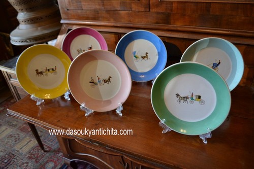 Sei piatti collezione anni - collezione,