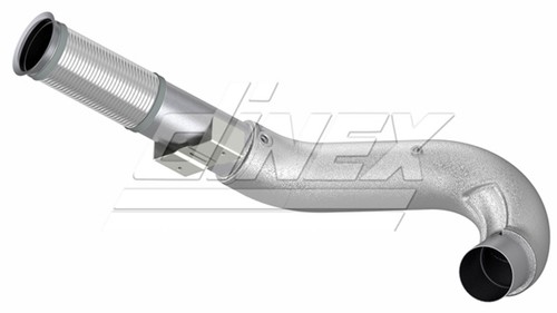 Tubo scarico dinex 2ka001 - tubo,